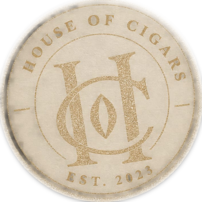 House of Cigars gold monogram